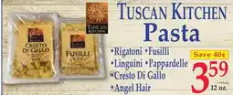 DeMoulas Market Basket Tuscan Kitchen Pasta offer