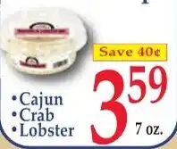 DeMoulas Market Basket Cajun Crab Lobster offer