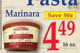 DeMoulas Market Basket Kroger pasta marinara offer