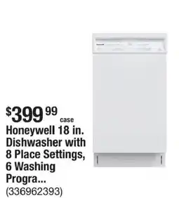 The Home Depot Honeywell 18 in. Dishwasher offer