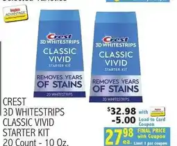 Ingles Markets Crest 3d whitestrips offer