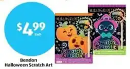 Aldi Bendon Halloween Scratch Art offer
