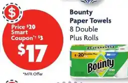 Family Dollar Bounty Paper Towels offer