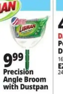 Ocean State Job Lot Precision Angle Broom with Dustpan offer