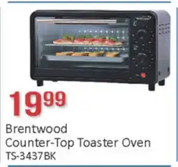 General Discount Brentwood Counter-Top Toaster Oven TS-3437BK offer