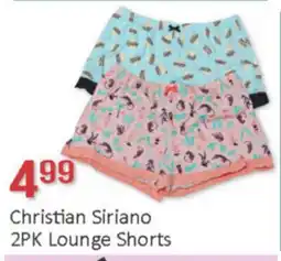 General Discount Christian Siriano 2PK Lounge Shorts offer
