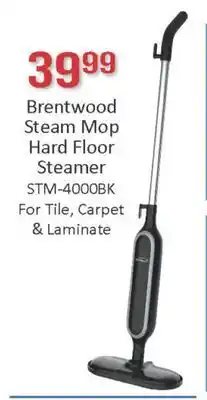 General Discount Brentwood Steam Mop Hard Floor Steamer offer