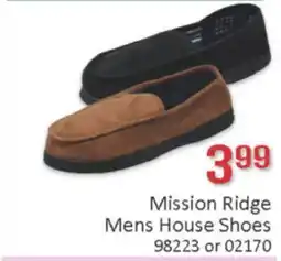 General Discount Mission Ridge Mens House Shoes offer