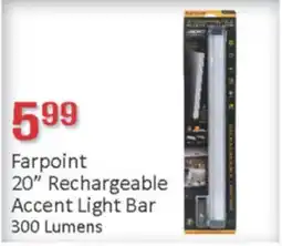 General Discount Farpoint 20 Rechargeable Accent Light Bar offer