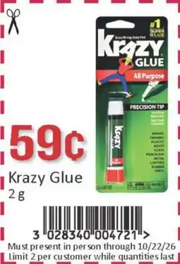General Discount Krazy Glue offer