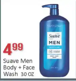 General Discount Suave Men Body + Face Wash offer