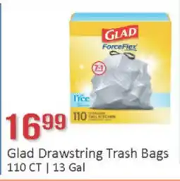 General Discount Glad Drawstring Trash Bags offer
