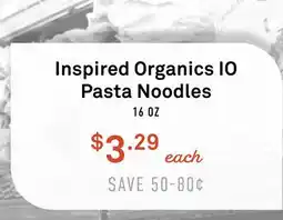 Standard Market Inspired Organics IO Pasta Noodles offer