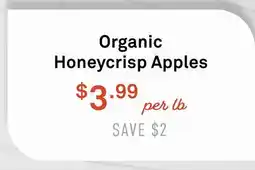 Standard Market Organic Honeycrisp Apples offer