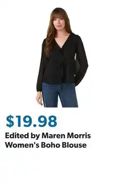 Sam's Club Edited by Maren Morris Women's Boho Blouse offer