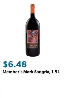 Sam's Club Member's Mark Sangria offer
