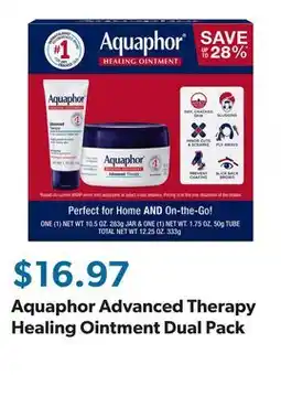 Sam's Club Aquaphor Advanced Therapy Healing Ointment Dual Pack offer