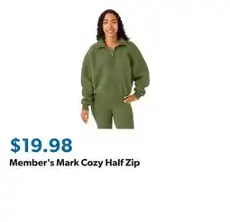 Sam's Club Member's Mark Cozy Half Zip offer