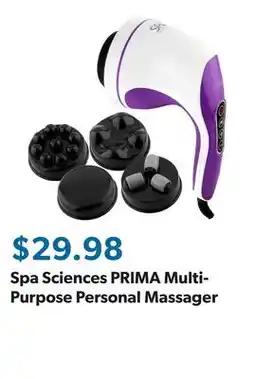 Sam's Club Spa Sciences PRIMA Multi-Purpose Personal Massager offer