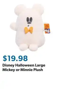 Sam's Club Disney Halloween Large Mickey or Minnie Plush offer