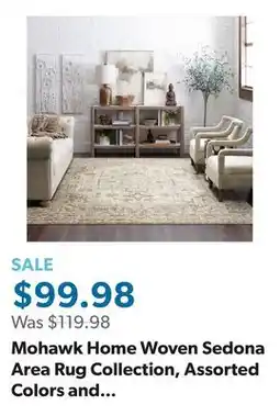 Sam's Club Mohawk Home Woven Sedona Area Rug Collection, Assorted Colors and Sizes offer