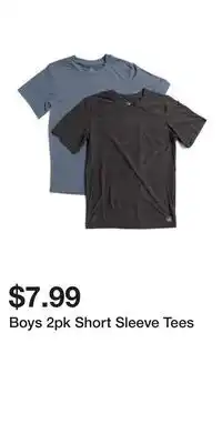 TJ Maxx Boys 2pk Short Sleeve Tees offer