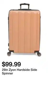 TJ Maxx 29in Zyon Hardside Side Spinner offer