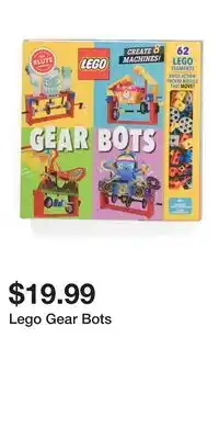 TJ Maxx Lego Gear Bots offer