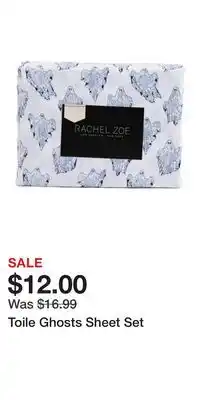 TJ Maxx Toile Ghosts Sheet Set offer