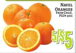 Trade Fair Supermarket NAVEL ORANGES offer