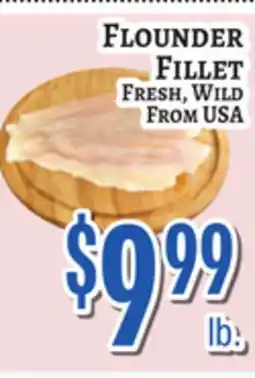 Trade Fair Supermarket FLounder Fillet offer