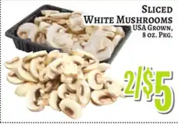 Trade Fair Supermarket SLICED WHITE MUSHROOMS offer