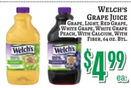 Trade Fair Supermarket WELCH'S GRAPE JUICE offer