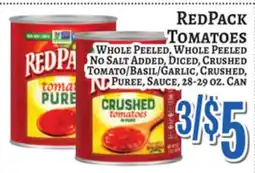 Trade Fair Supermarket RedPACK TOMATOES offer