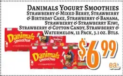 Trade Fair Supermarket DANIMALS YOGURT SMOOTHIES offer