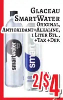 Trade Fair Supermarket Glaceau SMARTWATER offer