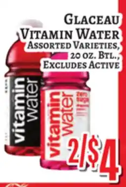 Trade Fair Supermarket GLACEAU VITAMIN WATER offer