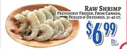 Trade Fair Supermarket RAW SHRIMP offer