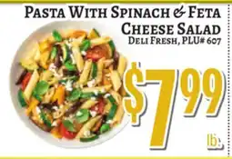 Trade Fair Supermarket PASTA WITH SPINACH & FETA CHEESE SALAD offer