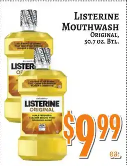 Trade Fair Supermarket LISTERINE MOUTHWASH offer