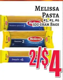 Trade Fair Supermarket MELISSA PASTA offer