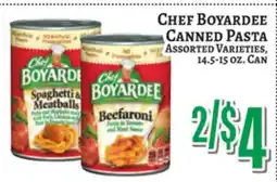 Trade Fair Supermarket CHEF BOYARDEE CANNED PASTA offer