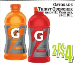 Trade Fair Supermarket GATORADE THIRST QUENCHER offer