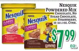 Trade Fair Supermarket Nesquik POWDERED MIX offer