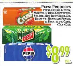 Trade Fair Supermarket PEPSI PRODUCTS offer