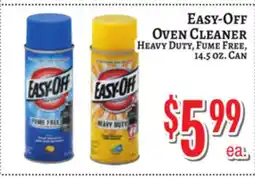 Trade Fair Supermarket EASY-OFF OVEN CLEANER offer