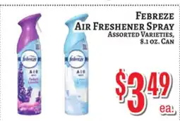 Trade Fair Supermarket FEBREZE AIR FRESHENER SPRAY offer