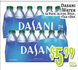 Trade Fair Supermarket DASANI WATER offer