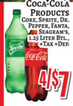 Trade Fair Supermarket Coca-Cola PRODUCTS offer