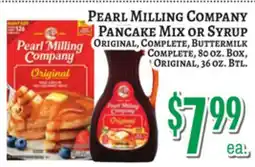 Trade Fair Supermarket PEARL MILLING COMPANY PANCAKE MIX OR SYRUP offer